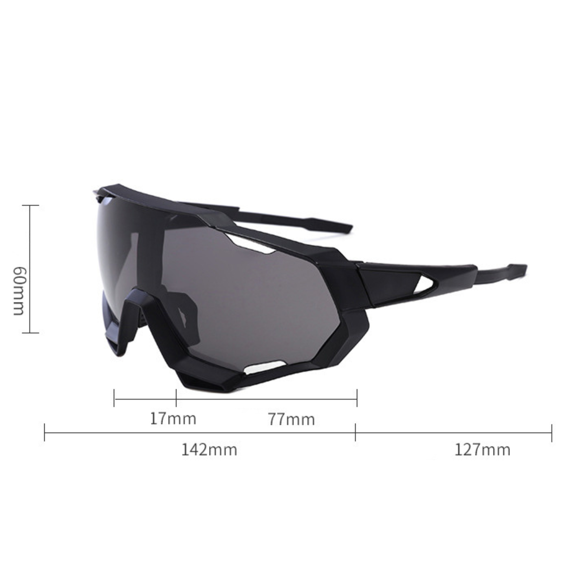 แว่นตาปั่นจักรยาน T-REX รุ่น 9312 กันแดด กันลม กันฝุ่น UV แว่นกันแดด แว่นปั่น