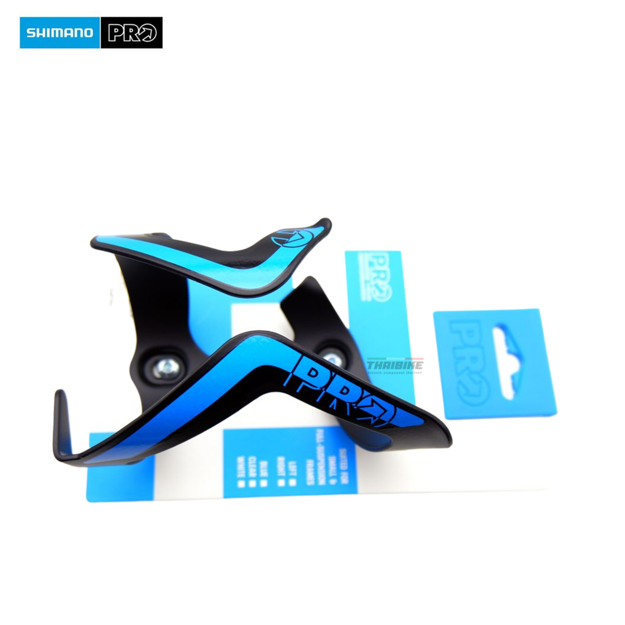ขายึดกระติกน้ำอลูมิเนียม SHIMANO PRO แบบแยกด้านซ้าย / ขวา