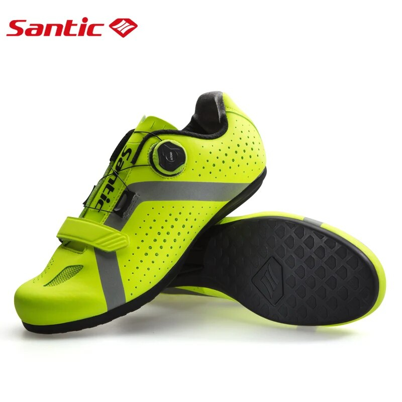 รองเท้าปั่นจักรยาน SANTIC พื้นแข็ง(ลำลอง) รุ่น: MS18006 รองเท้าปั่นจักรยานไม่ต้องใส่คลีท