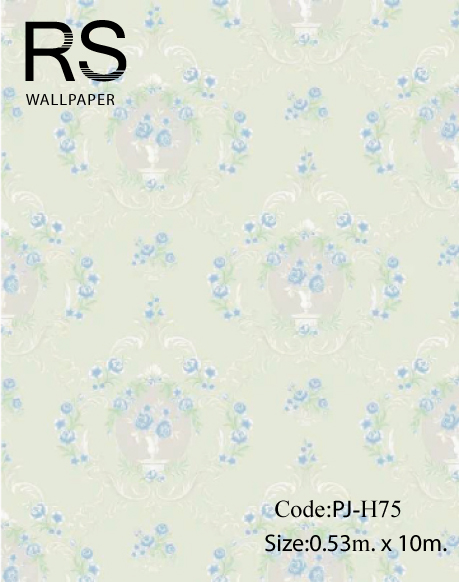 วอลเปเปอร์ลายดอกไม้วินเทจ PJ-H75
