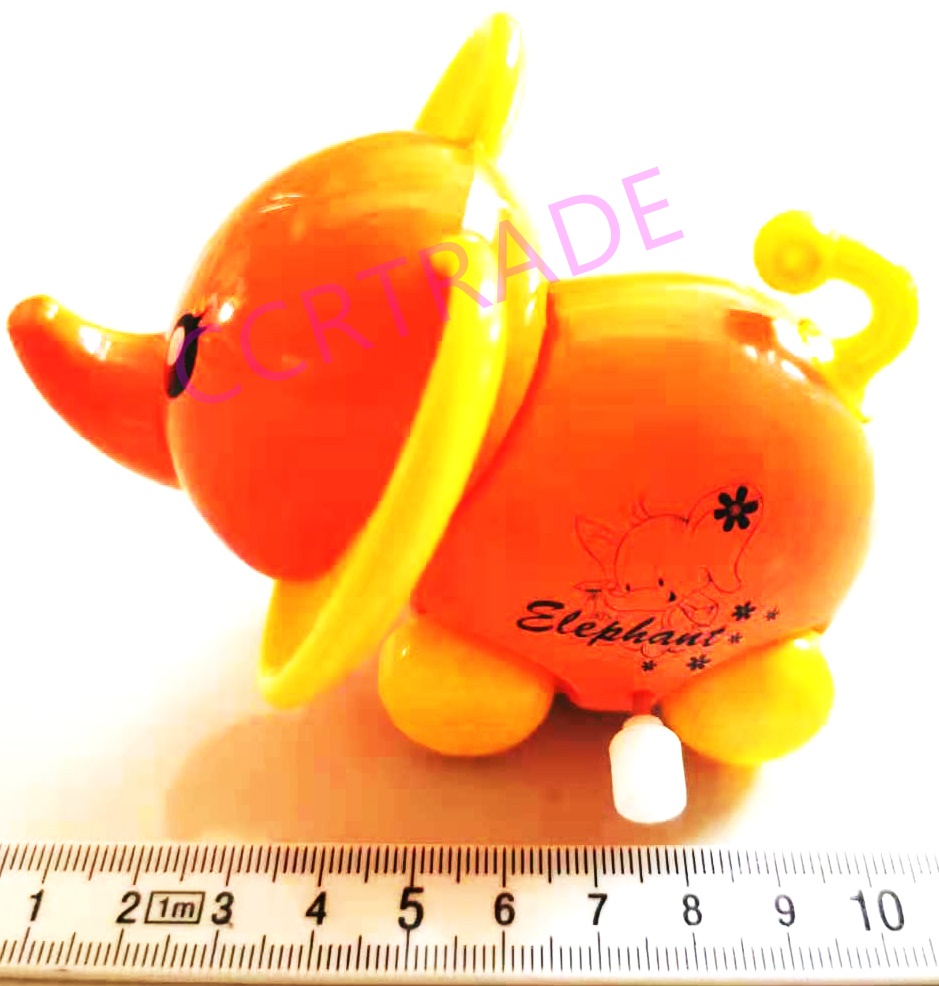 ช้างสีสดไขลานถาด 8x9 ซม.(งานห้าง)