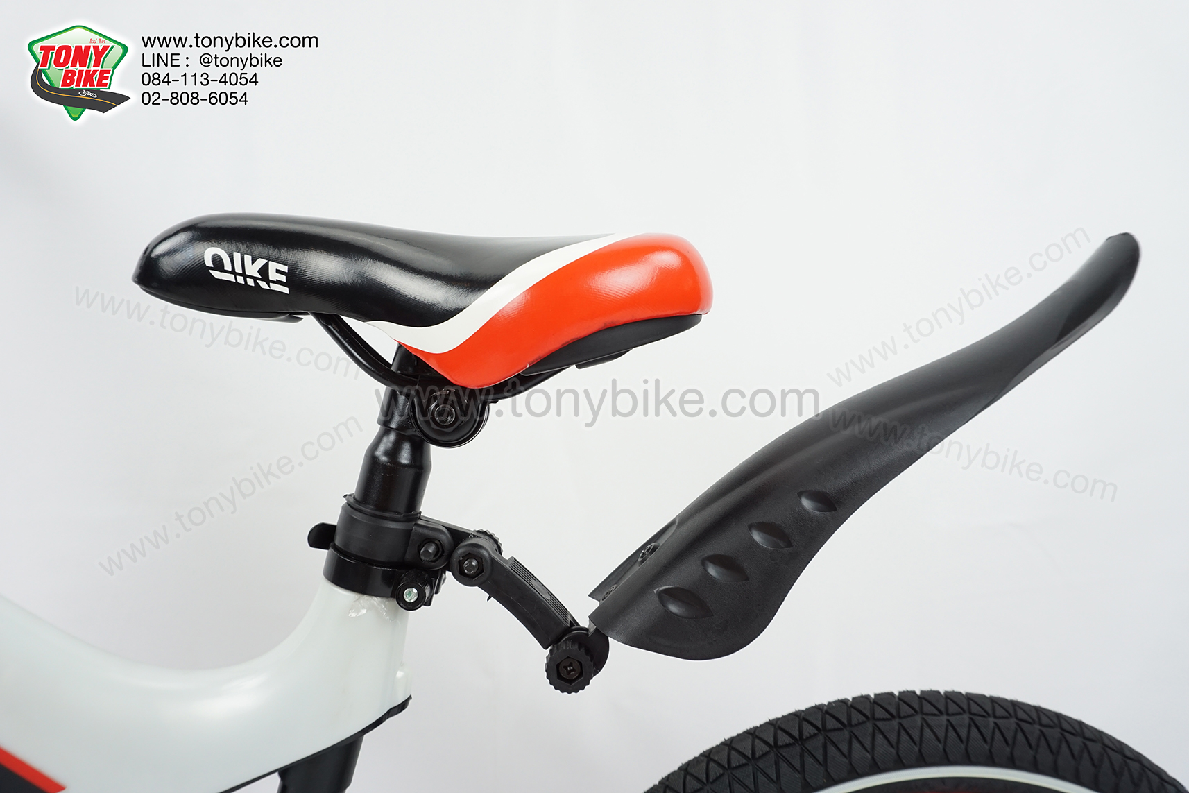 จักรยานเด็กเฟรมโค้ง ดำแดง