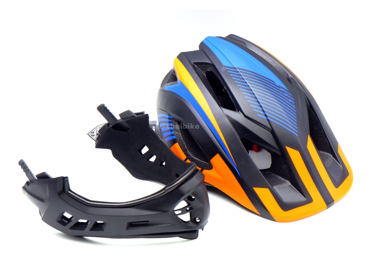 หมวกกันน็อคจักรยานแบบเต็มใบ หมวกผู้ใหญ่ THAIBIKE CIGNA มีกล่อง มีไฟ