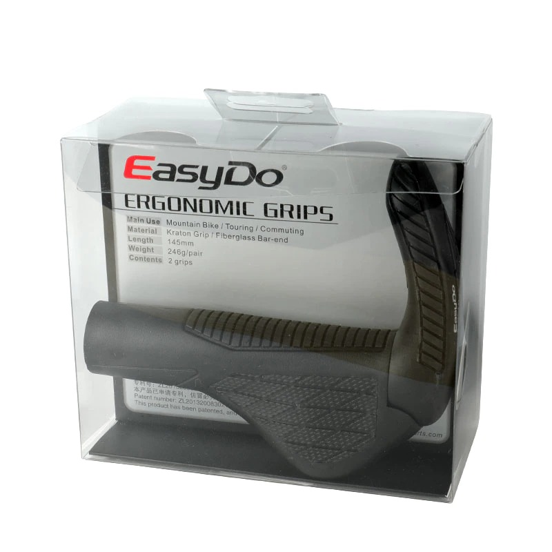 ปลอกแฮนด์จักรยานพร้อมบาร์เอนยี่ห้อ EASYDO รุ่น EGS-1