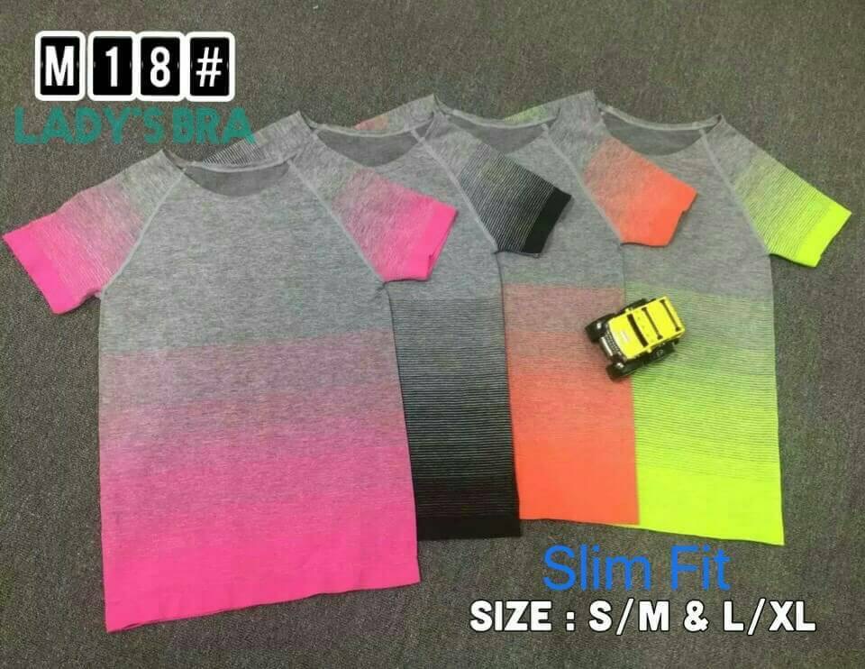 เสื้อออกกำลังกายแขนสั้น