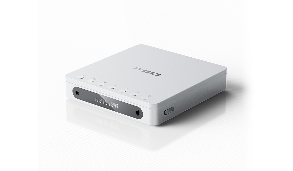 FiiO DM13 / DM13 BT เครื่องเล่น CD รุ่นแรก พร้อมหน้าจอแสดงผล ปุ่มควบคุมการเล่น ช่องเสียบหูฟัง ประกันศูนย์ไทย