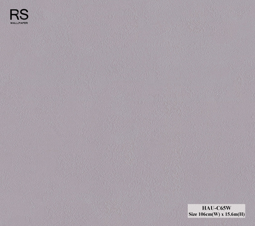 วอลเปเปอร์ลายปูนเปลือยคอนกรีต สีเทาเข้มอมม่วง HAU-C65W
