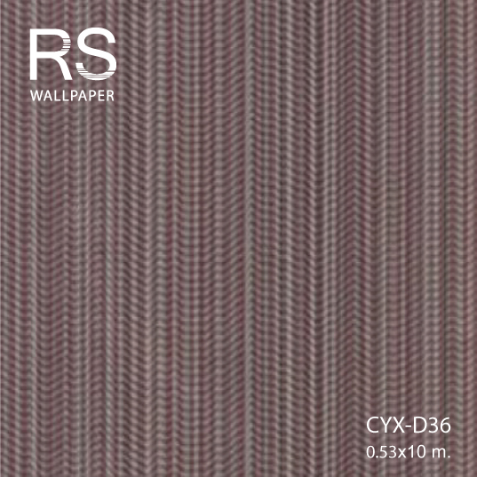 วอลเปเปอร์สีพื้น แท็กเจอร์แนวตั้ง มีกลิเตอร์ สีม่วง CYX-D36