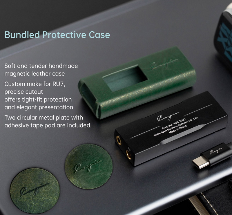 Cayin RU7 Dongle DAC 1 บิตแบบแยกส่วน เกณฑ์มาตรฐานใหม่สำหรับการพกพาแบบพิเศษ ประกันศูนย์ไทย