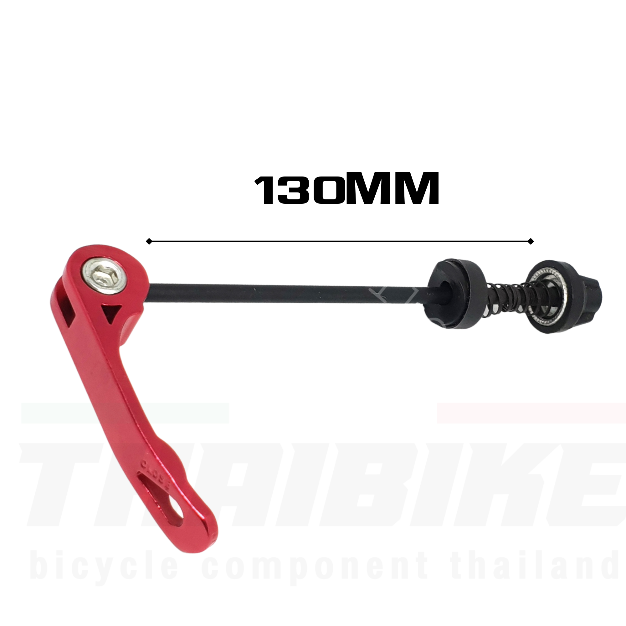 แกนปลดหน้าจักรยานใส่แร็ค แกนปลดเร็ว 9มม. ยาว 130มม.