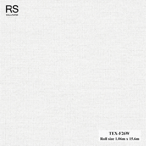 วอลเปเปอร์ ลายผ้าสีครีม TEX-F26W