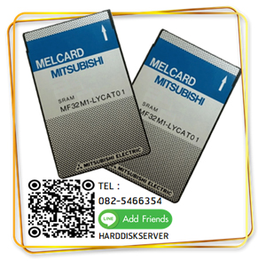 Mitsubishi MelCard, MF31M1-LCDAT01, 1MB, SRAM Card, PC Card, with 8KB, attribute memory,dual 8-bit & 16-bit, auto selectable