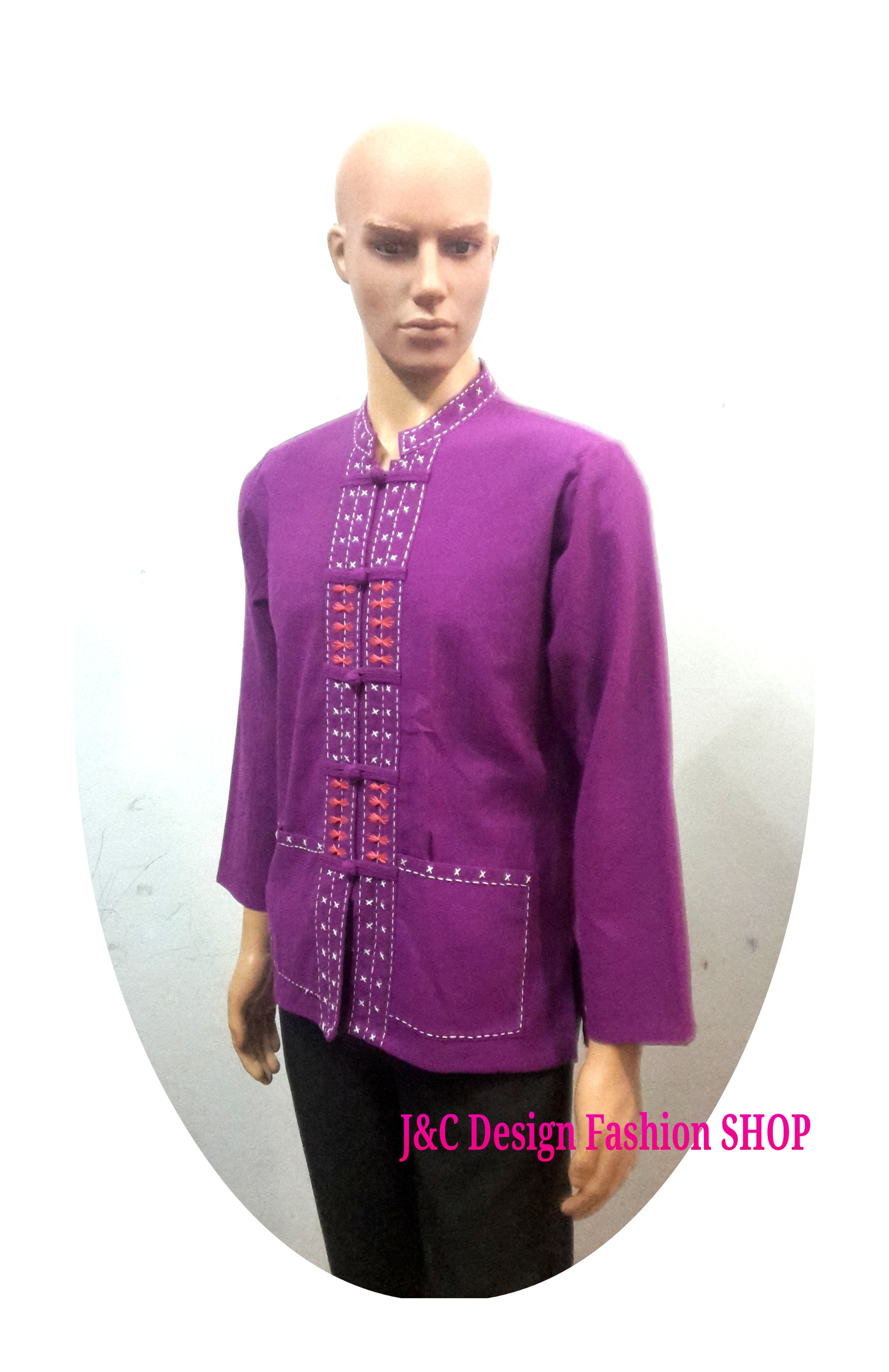 #เสื้อผ้าไทยพื้นเมืองชาย #เสื้อผ้าไทพื้นเมือยชายสีชมพูกลีบบัวแต่งผ้าด้นมือ #เสื้อผ้าไทยชาย #เสื้อผ้าพื้นเมืองผ้าไทยชาย