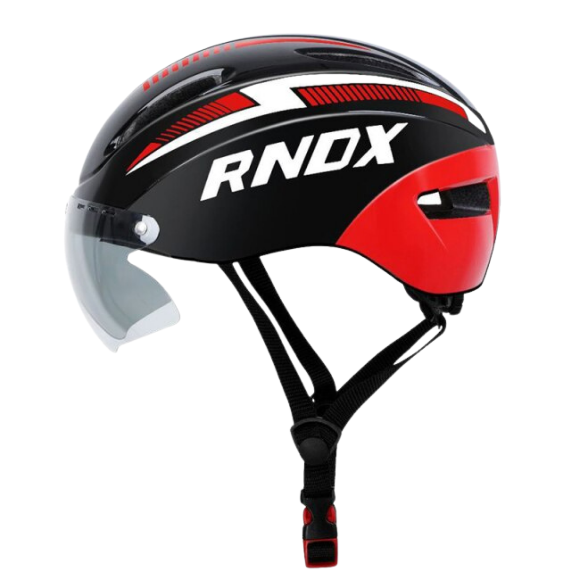 หมวกกันน็อคจักรยานมีแว่น RNOX รุ่น Casco De Ciclismo