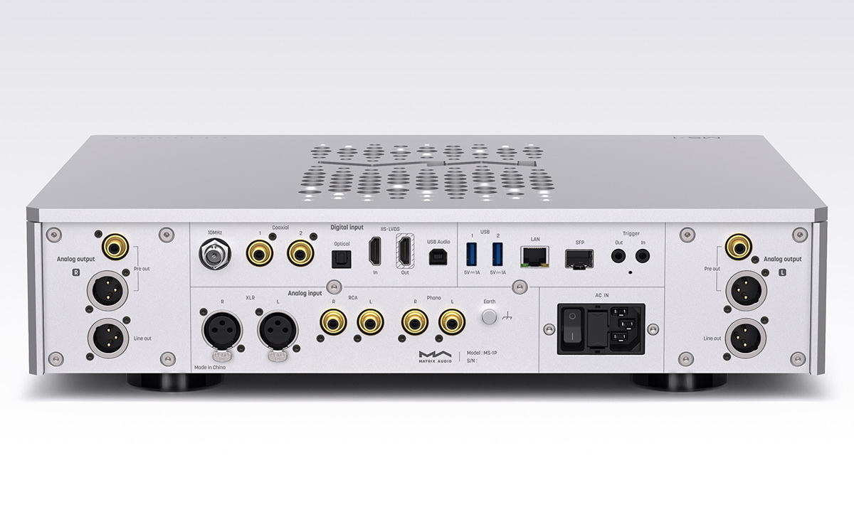 [PreOrder] Matrix Audio MS-1 เครื่องเล่นเพลง Music Streamer ชิป DAC/AMP AK4191 x2+AK4499 ประกันศูนย์ไทย