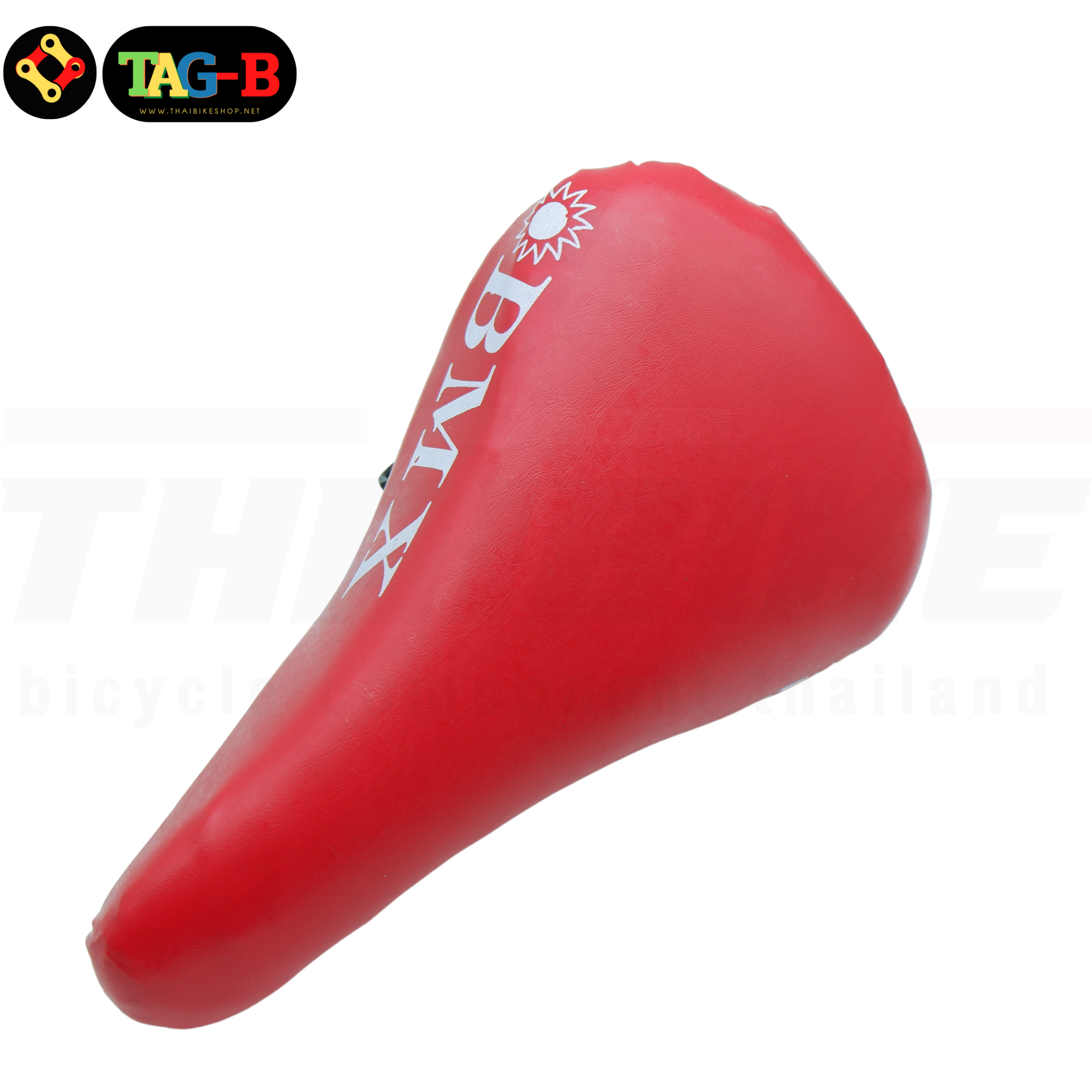 เบาะจักรยาน หนังเทียม เบาะจักรยาน ที่นั่งจักรยาน ทรง BMX