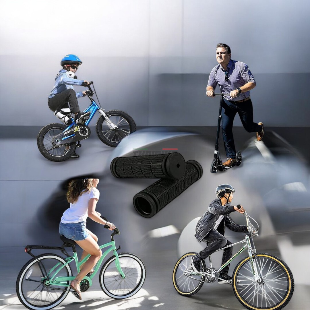 ปลอกแฮนด์จักรยานยางนุ่มกันลื่น สำหรับ BMX / MTB / จักรยานทั่วไป