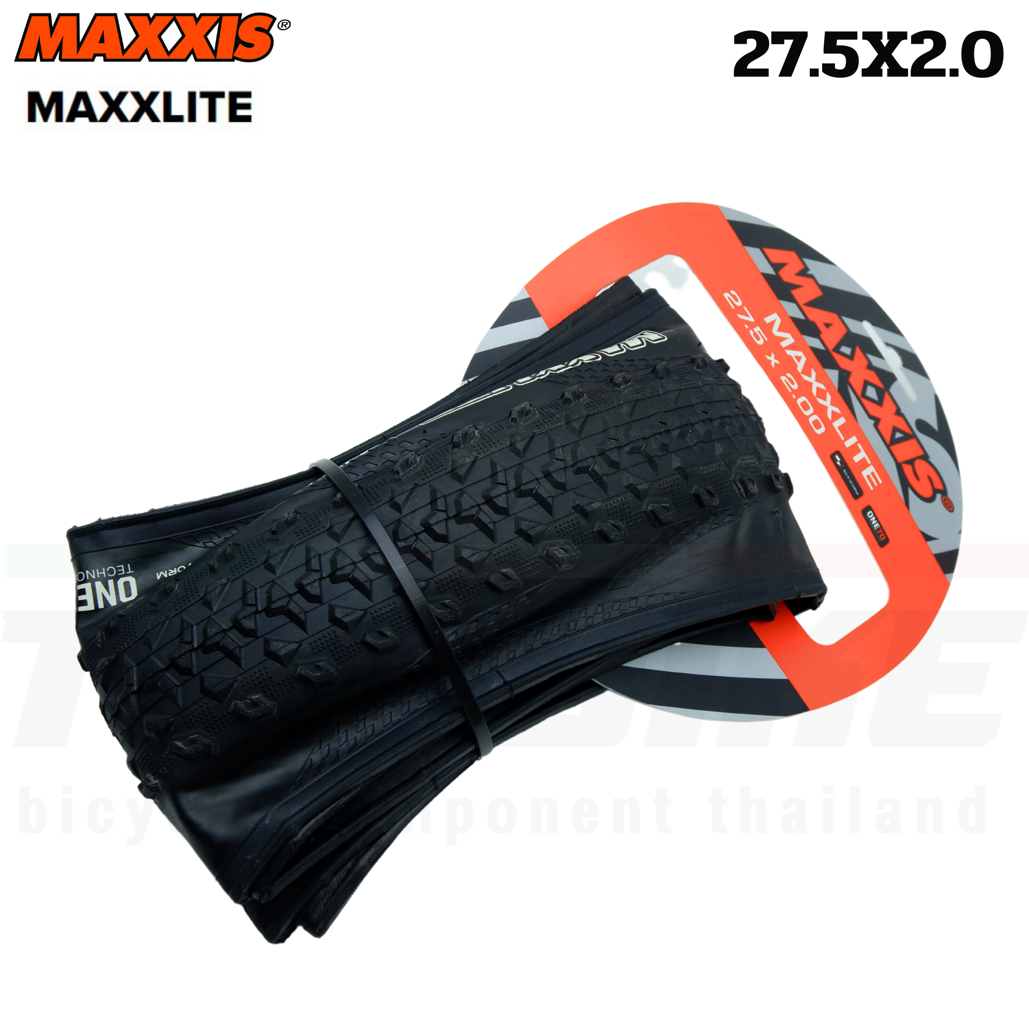 ยางนอกจักรยานเสือภูเขาตัวเบา MAXXIS MAXXLITE 27.5x2.00