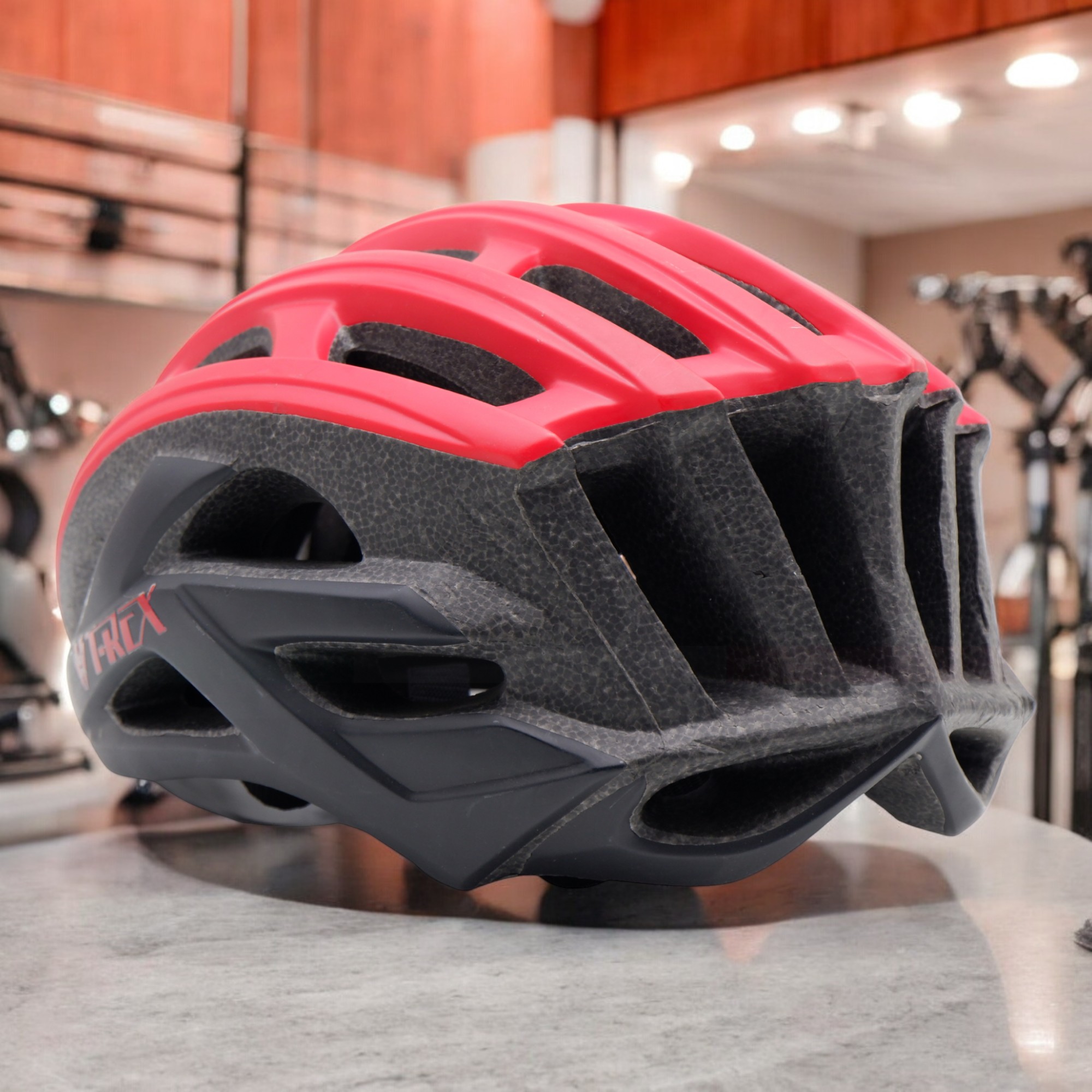 หมวกกันน็อคจักรยานเสือหมอบ เสือภูเขา T-REX N1939 อินโมล