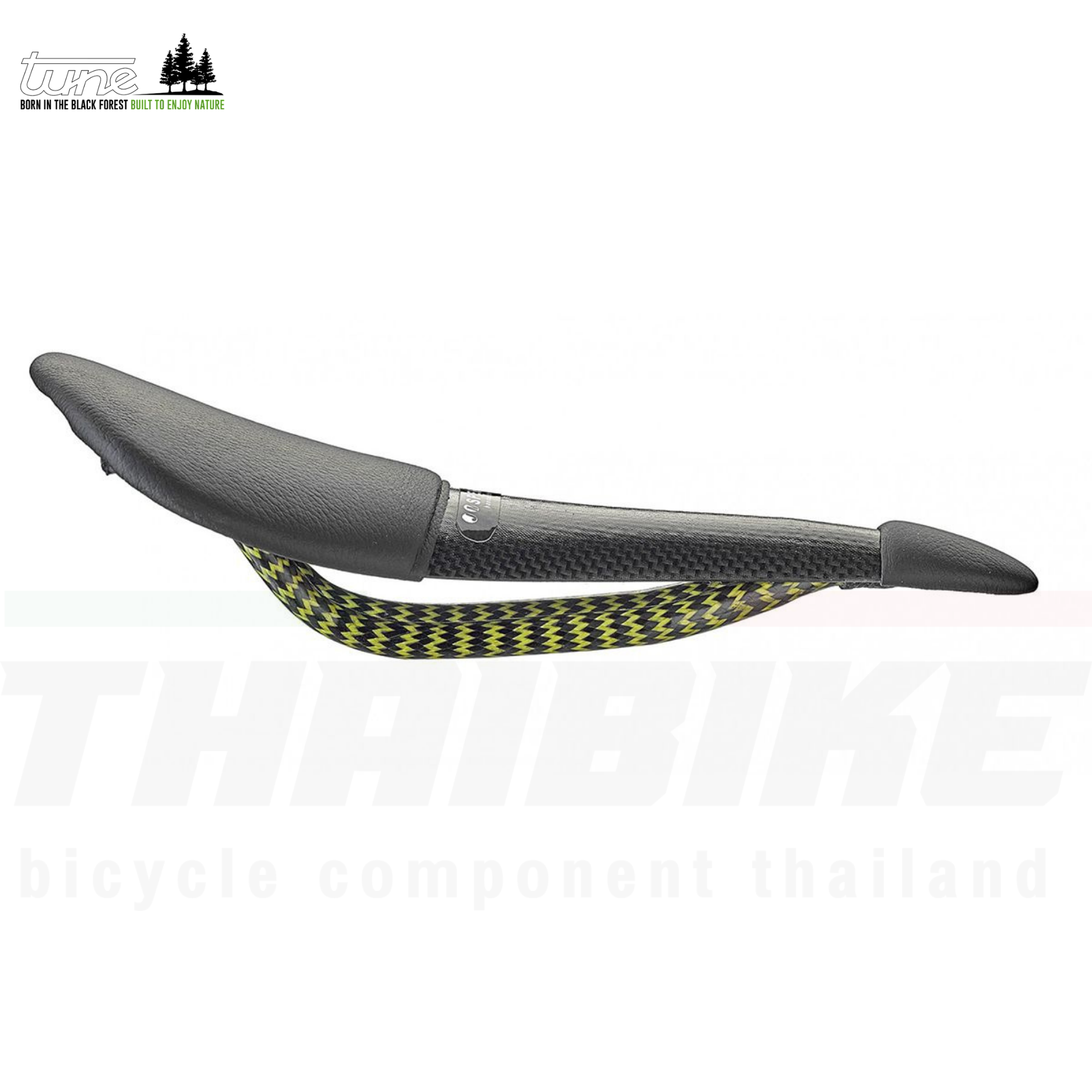 อานจักรยานคาร์บอนหุ้มหนัง Tune Speedneedle Leather Carbon Saddle