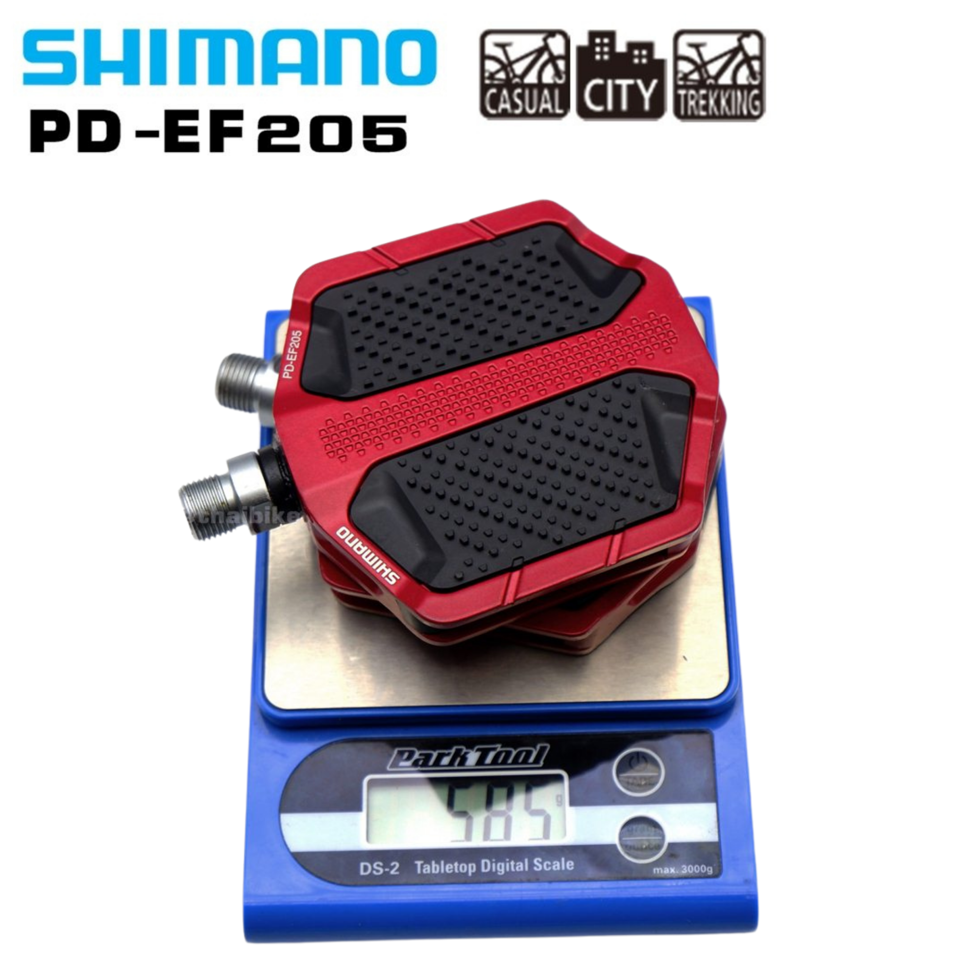 บันไดจักรยานเสืออหมอบเสือภูเขา SHIMANO แบบ FLAT รุ่น EF205