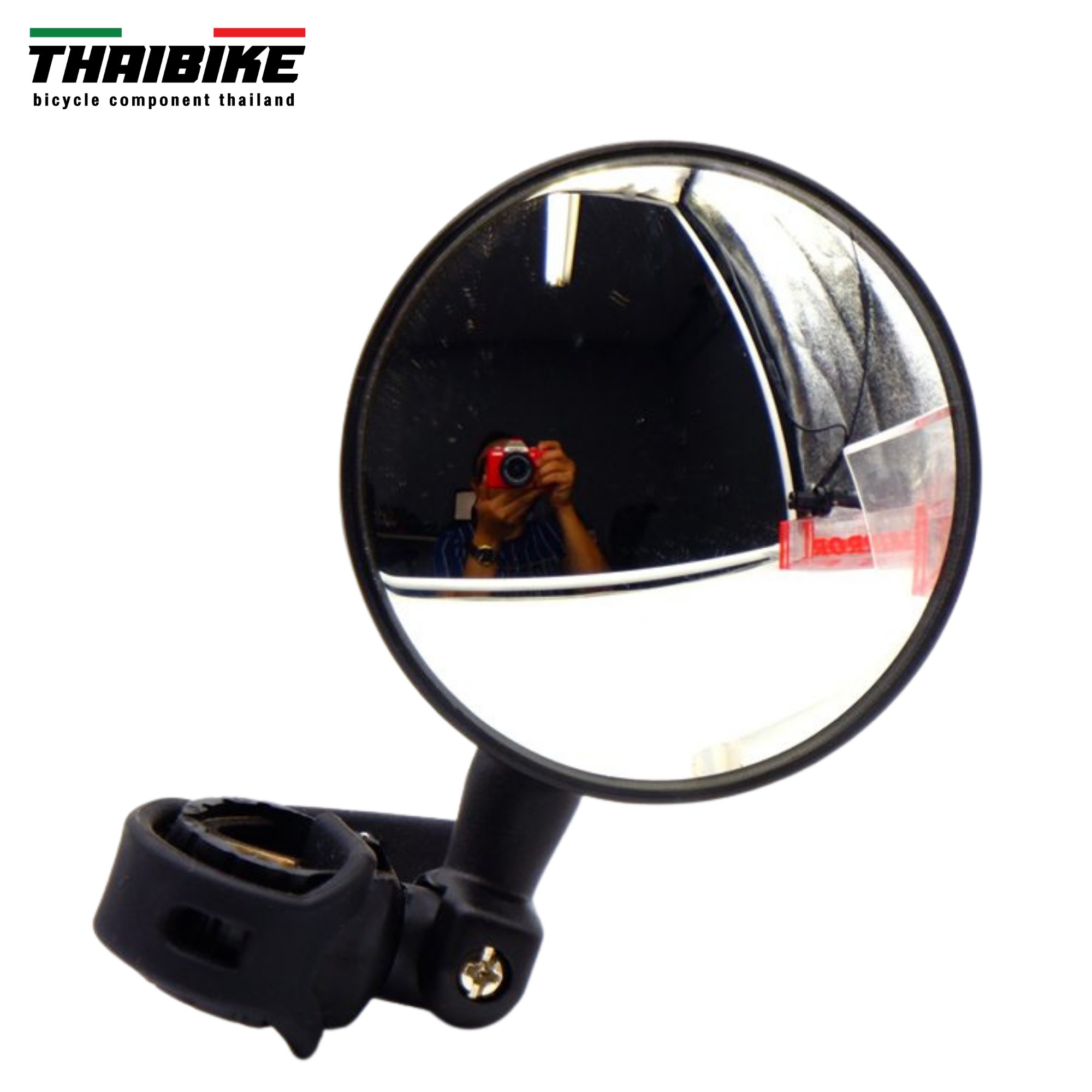 กระจกจักรยาน 3D-BIKE แบบสายรัด ขนาดใหญ่พิเศษ ติดได้ทั้งซ้ายและขวา