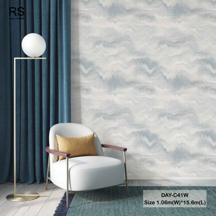 วอลเปปอร์สไตล์โมเดิร์นแอพแตรก สีเทา DAY-C41W