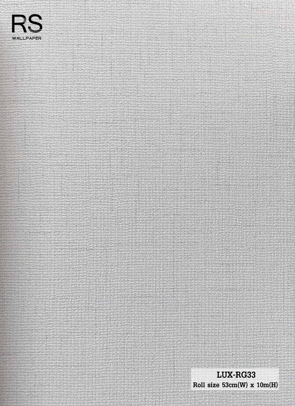 วอลเปเปอร์ลายกระสอบสีเทาฟ้า ผสมกลิตเตอร์สีเงินLUX-RG33