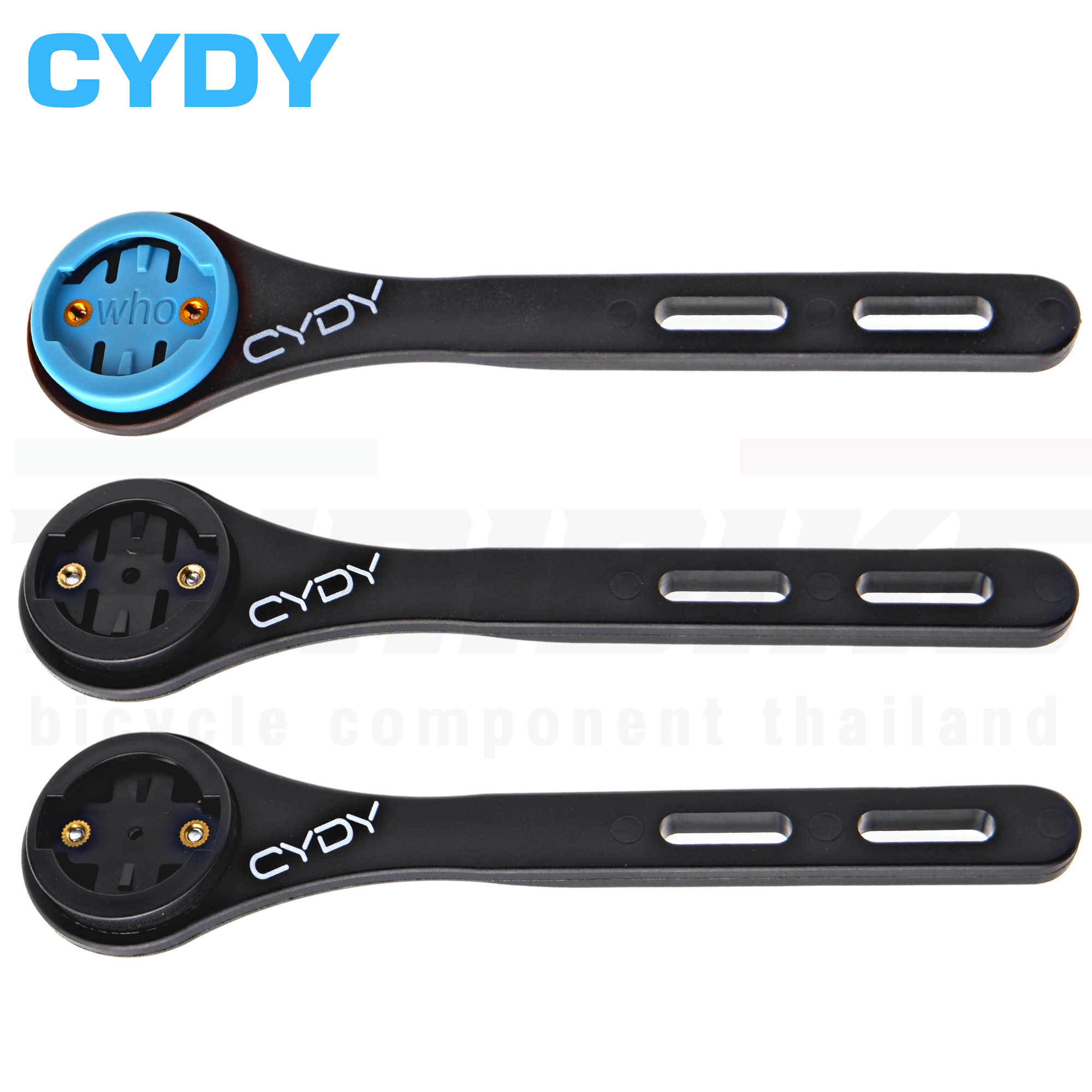 ขาจับไมล์จักรยานสำหรับติดแฮนด์อินทริเกต CYDY GARMIN WAHOO BRYTON คาร์บอน/ABS