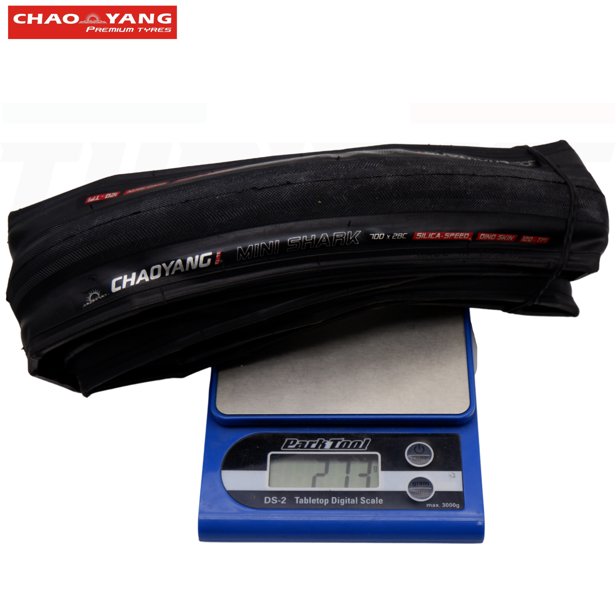 ยางนอกจักรยานเสือหมอบขอบพับ CHAOYANG MINISHARK H457 700X23 700X25 700X28