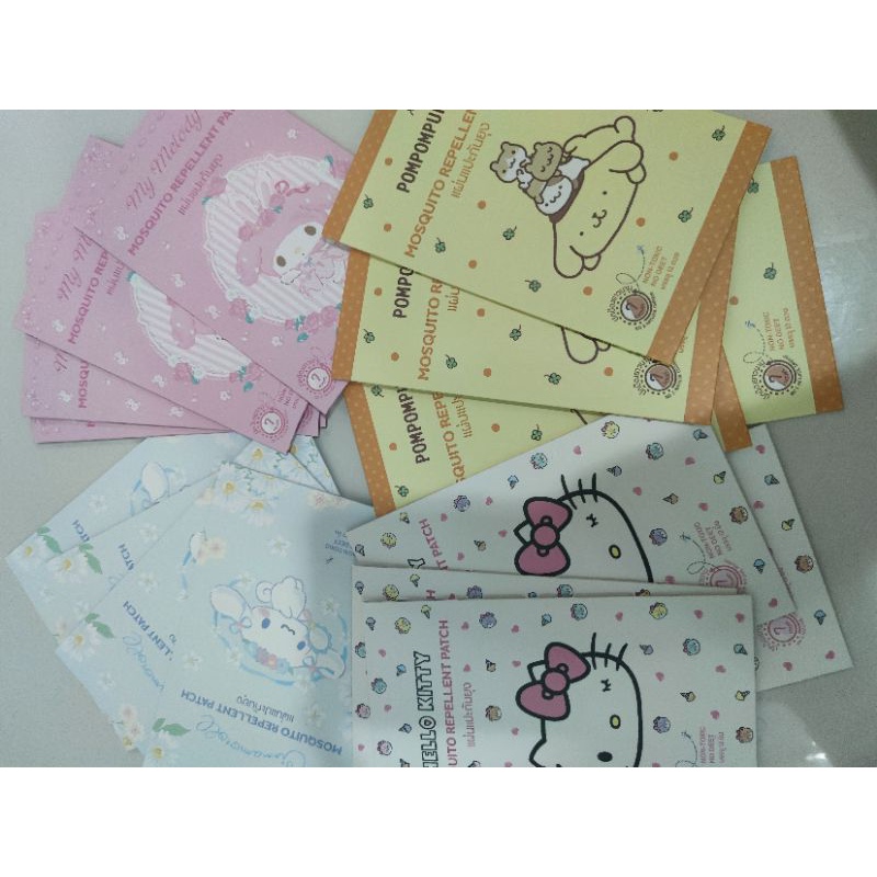 สติกเกอร์กันยุง คิตตี้ ซานริโอ้ Sanrio แผ่นกันยุงสำหรับเด็ก ‼️ ส่งไวมาก กันยุงได้ 7 ชั่วโมง💪