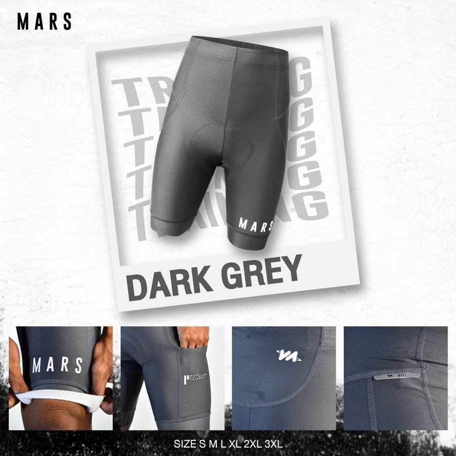 Mars Training กางเกงปั่นจักรยานขาสั้น ระบายเหงื่อ แห้งเร็ว ยืดหยุ่นสูง แผ่นเป้า NIMBUS PRO 120