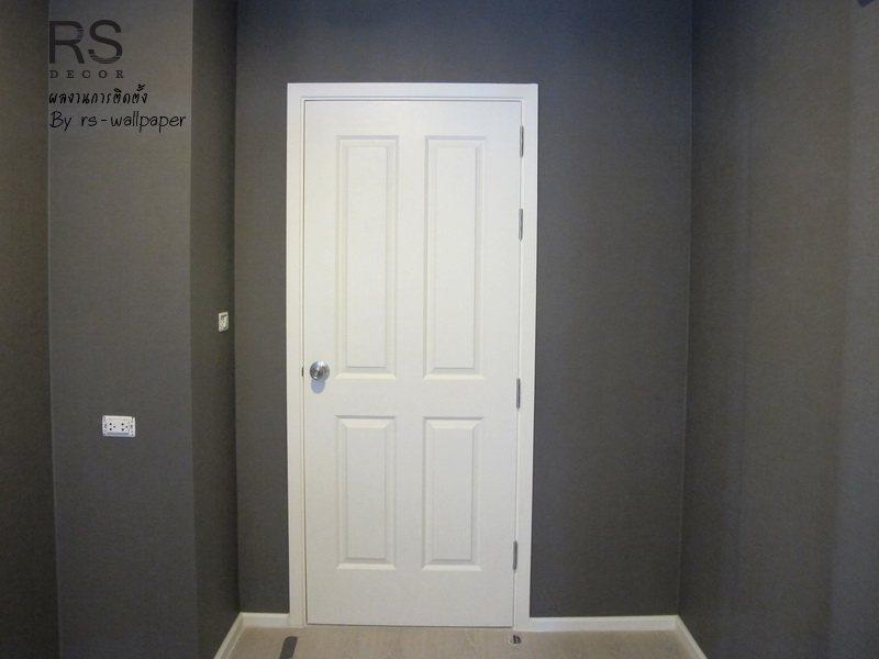 ติดวอลเปเปอร์ คอนโดแอสปาย พระราม9