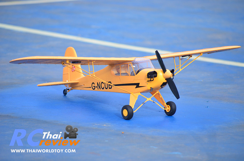 Piper J3 SuperCub 650mm.4Ch 3d6g Brushless Motor