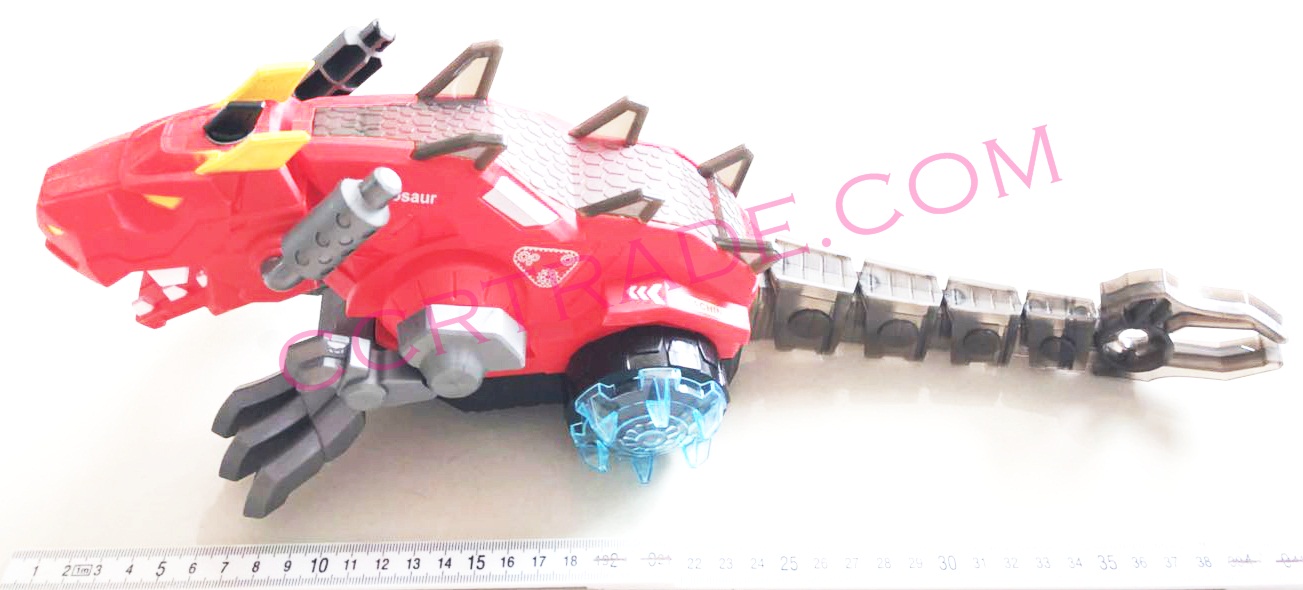 มังกรพ่นควัน มีเสียง มีไฟ ชนถอย 11.5x42 ซม.(1x2)