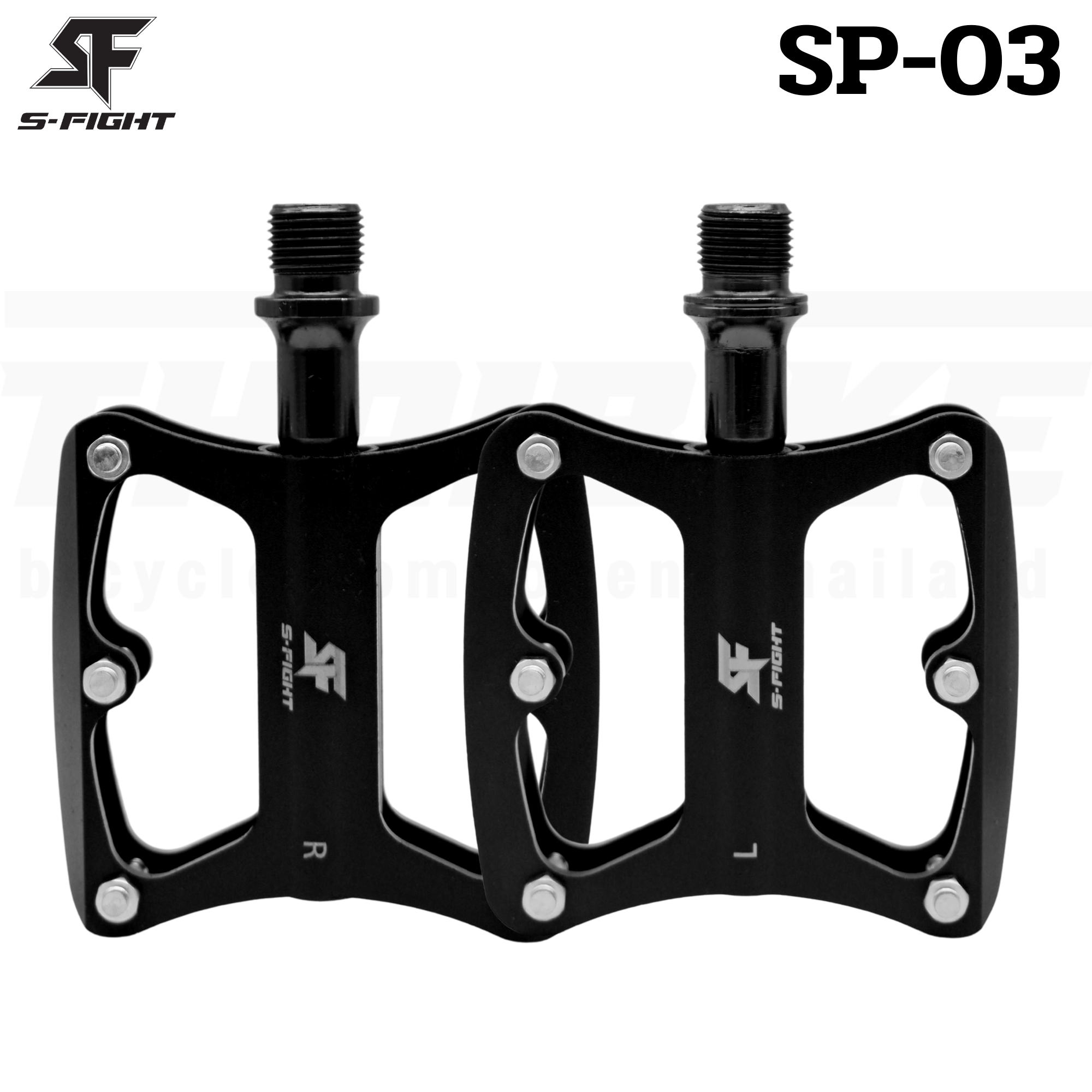 บันไดจักรยานเสือหมอบ รถพับ เสือภูเขา Aluminium 3 แบริ่ง S-FIGHT SP-03 สุดลื่น