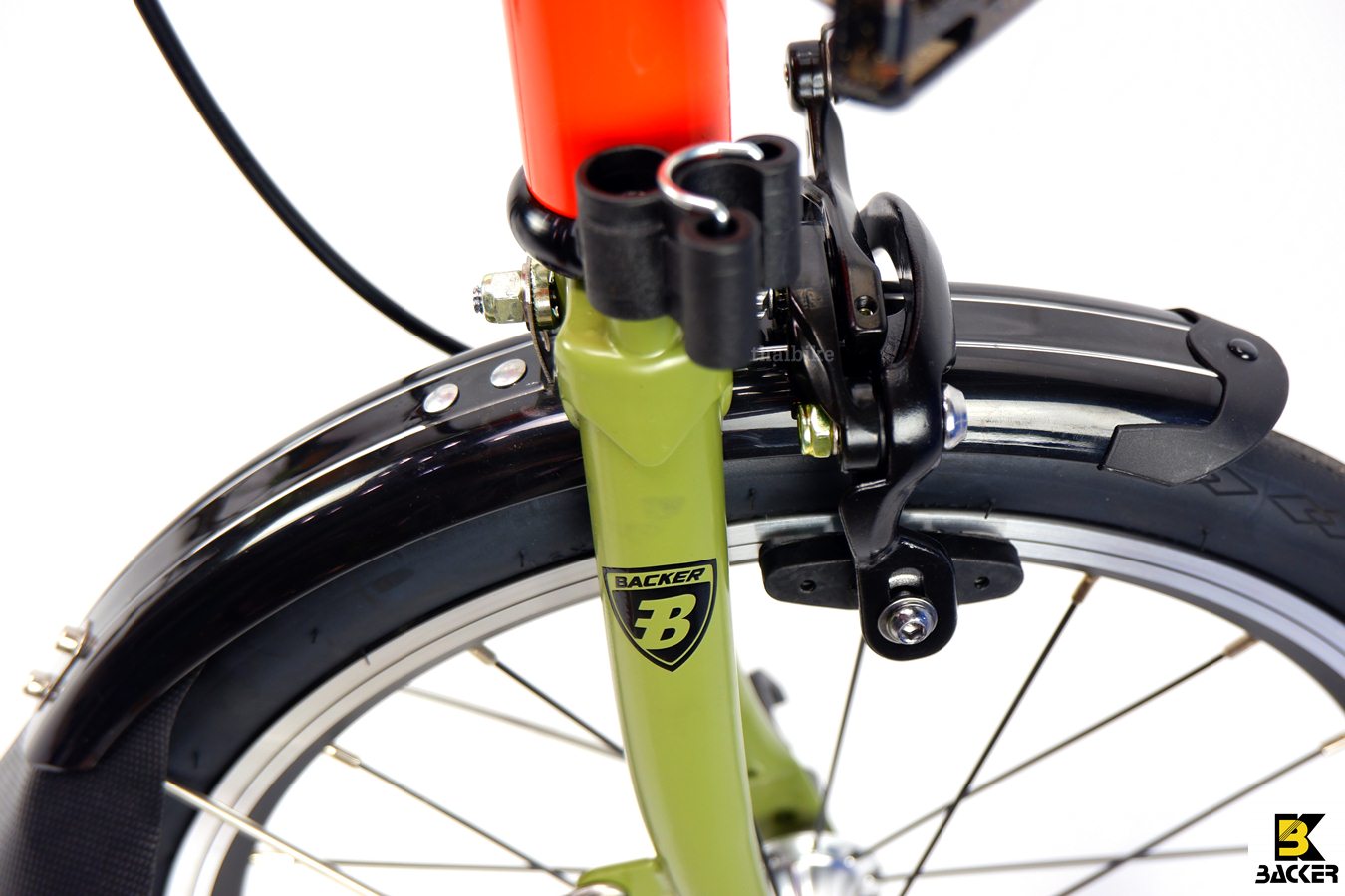 จักรยานพับ BACKER รุ่น Gravity-X รุ่น 6 สปีด แฮนด์ตรง