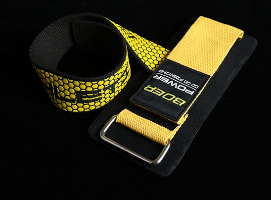 Straps Boer แสตรปส์ ผ้าพันข้อมือยกน้ำหนัก
