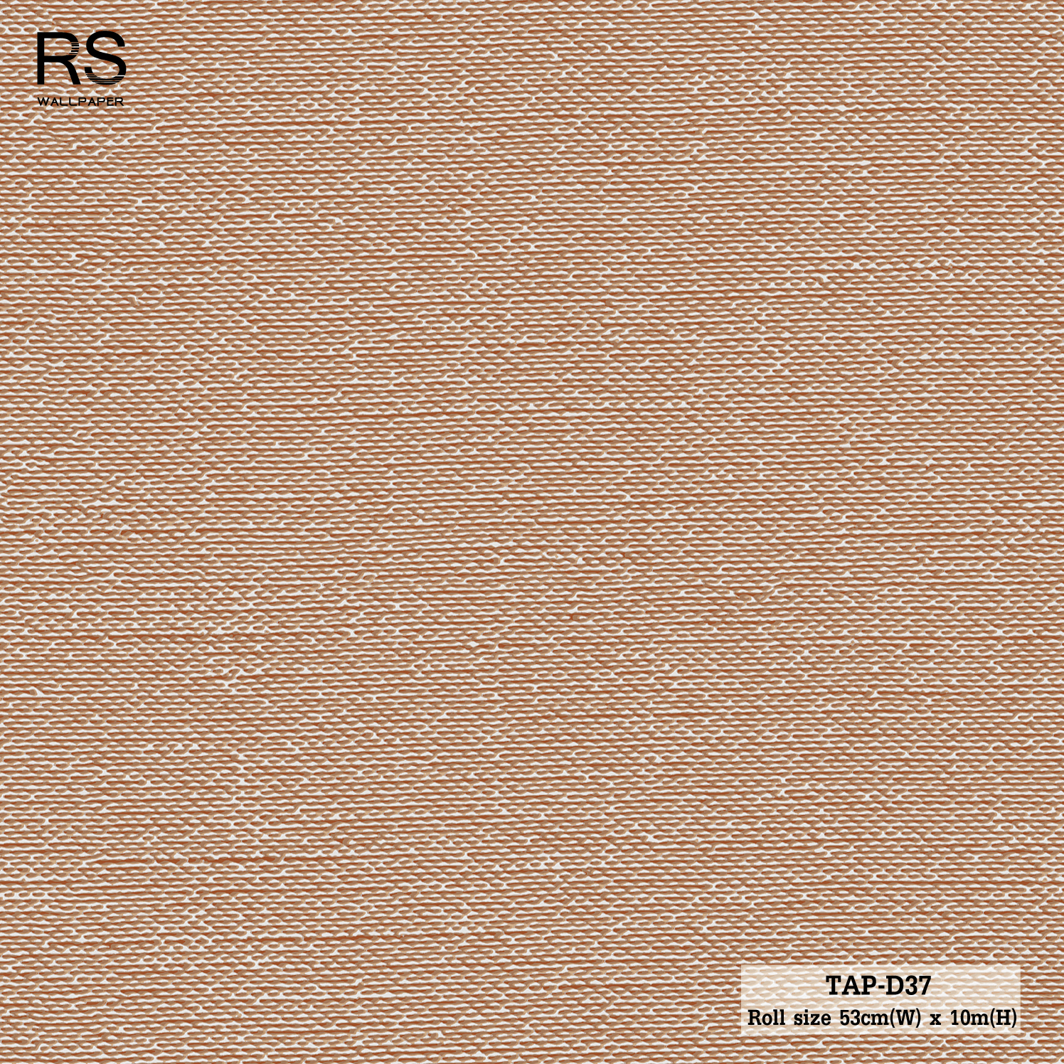 วอลเปเปอร์ลายผ้า สีน้ำตาลแดง TAP-D37