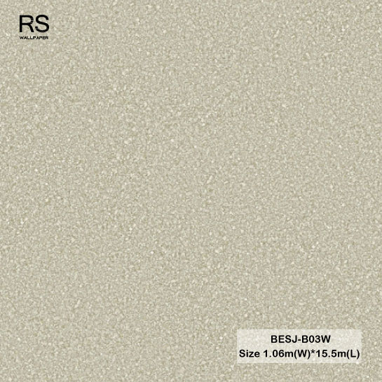 วอลเปเปอร์ลายเม็ดกรวด สีน้ำตาลอ่อนอมเทา BESJ-B03W