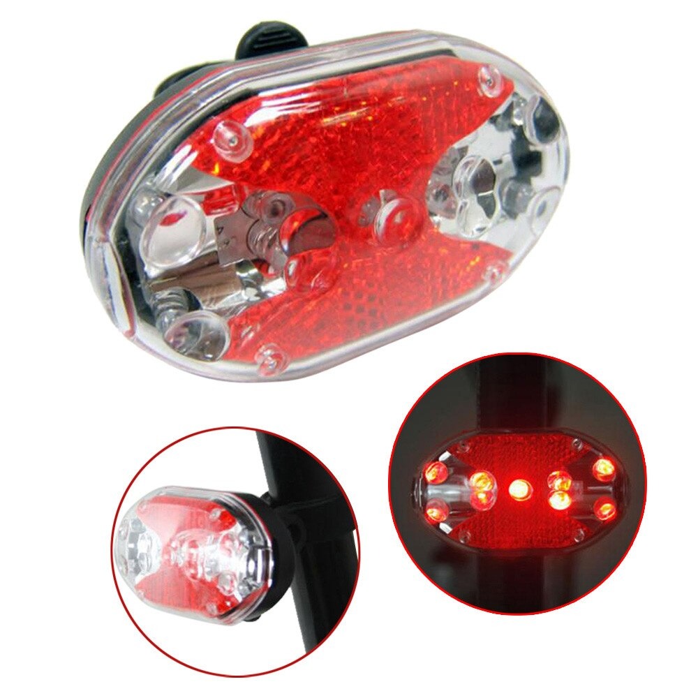 ไฟท้ายจักรยาน ไฟสีแดง Waterproof 9 LED Bike Bicycle Safety Taillight