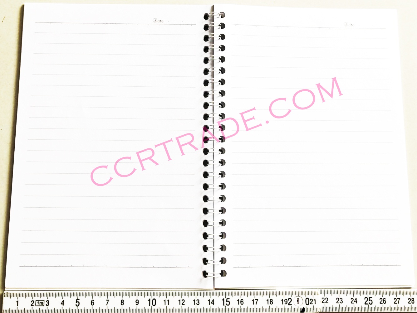สมุดโน๊ตห่วงปกพลาสติก 30 แผ่น 14x20.5 ซม.