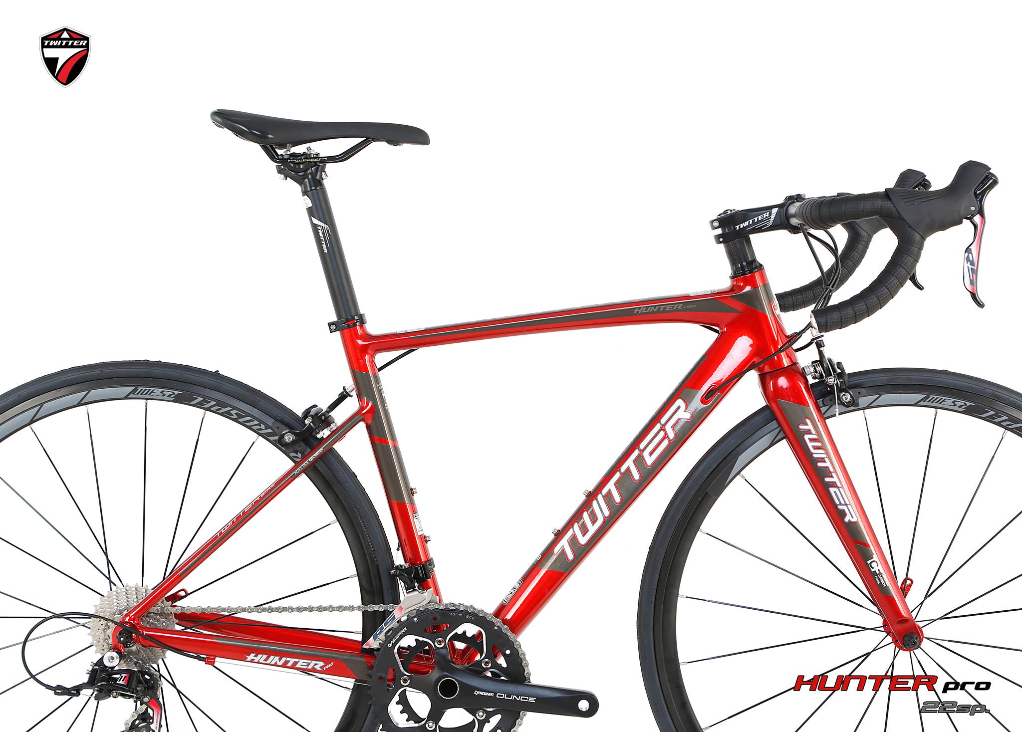 จักรยานเสือหมอบ TWITER รุ่น HUNTER PRO 11SPD