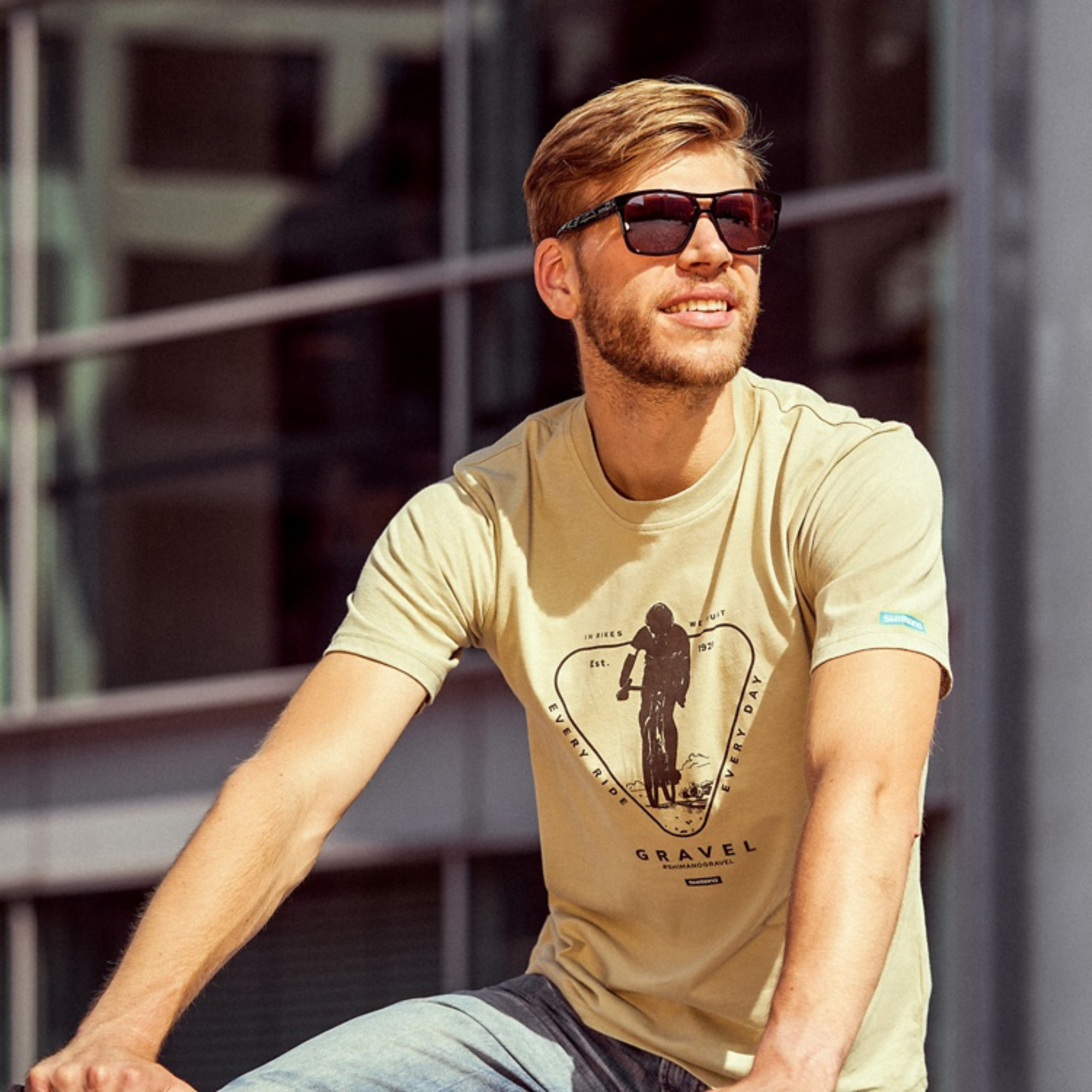 แว่นตาปั่นจักรยาน SHIMANO SQUARE MODEL 2022 เลนส์ RIDESCAPE CE-SQRE2