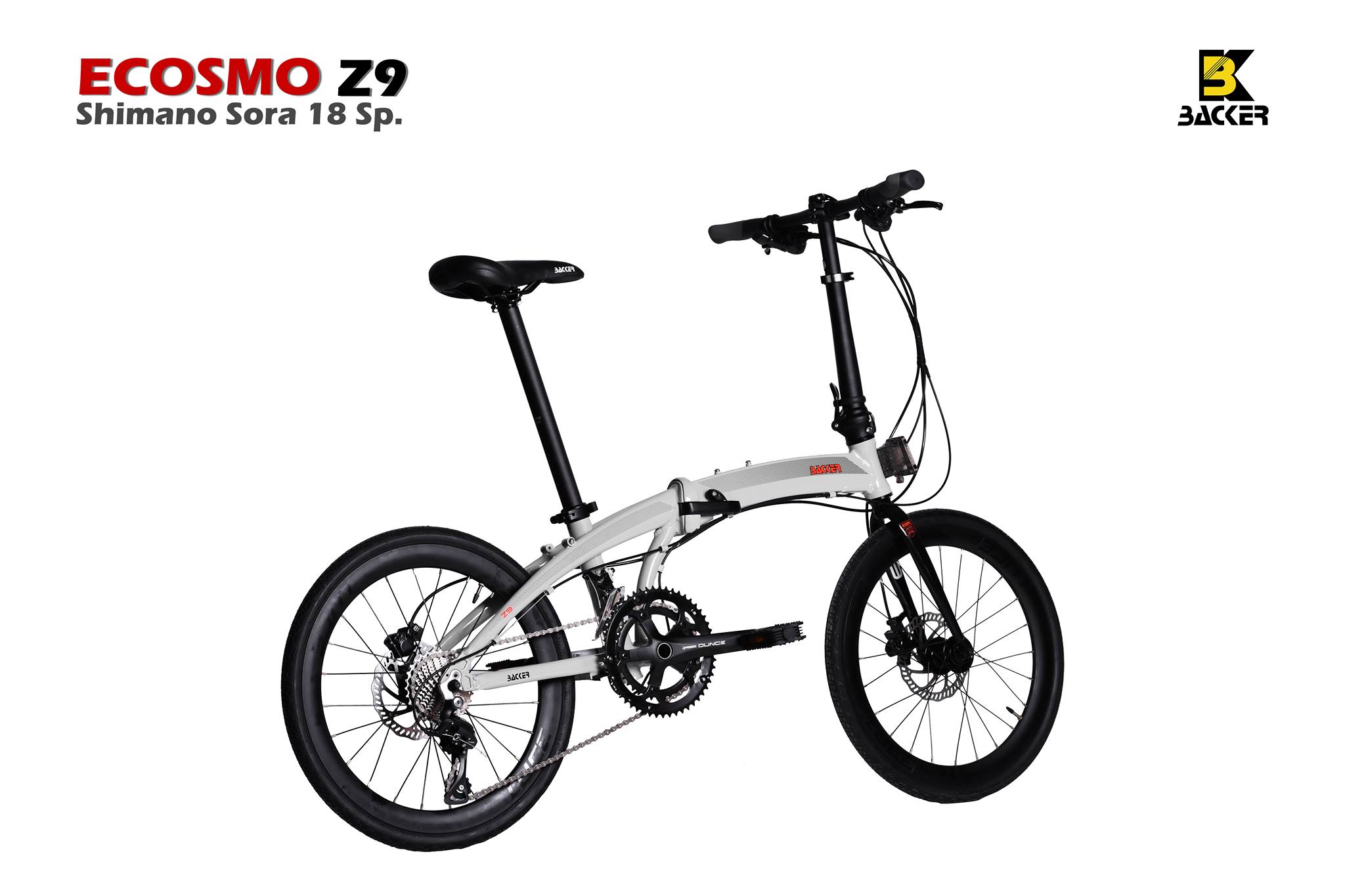 จักรยานพับรุ่นใหม่ล่าสุดจาก Backer กับ ECOSMO Z9