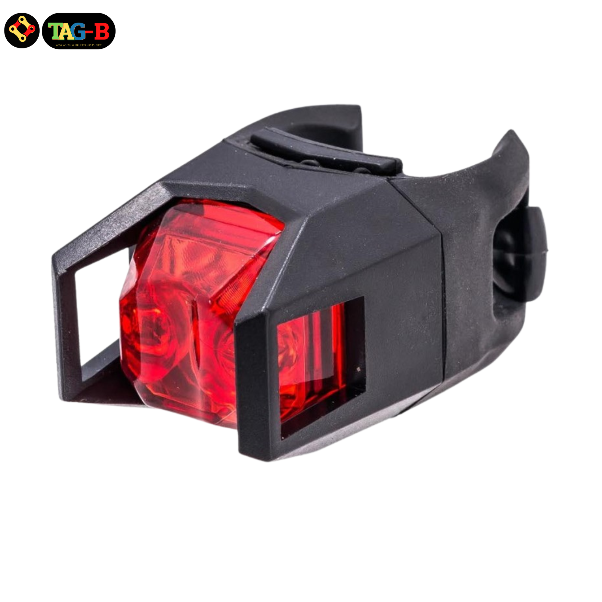 ชุดไฟท้ายจักรยาน TAG‑B JY‑3005 LEDซิลิโคน (2ชิ้น) – ไฟเล็กแต่สว่าง ปลอดภัยทุกเส้นทาง