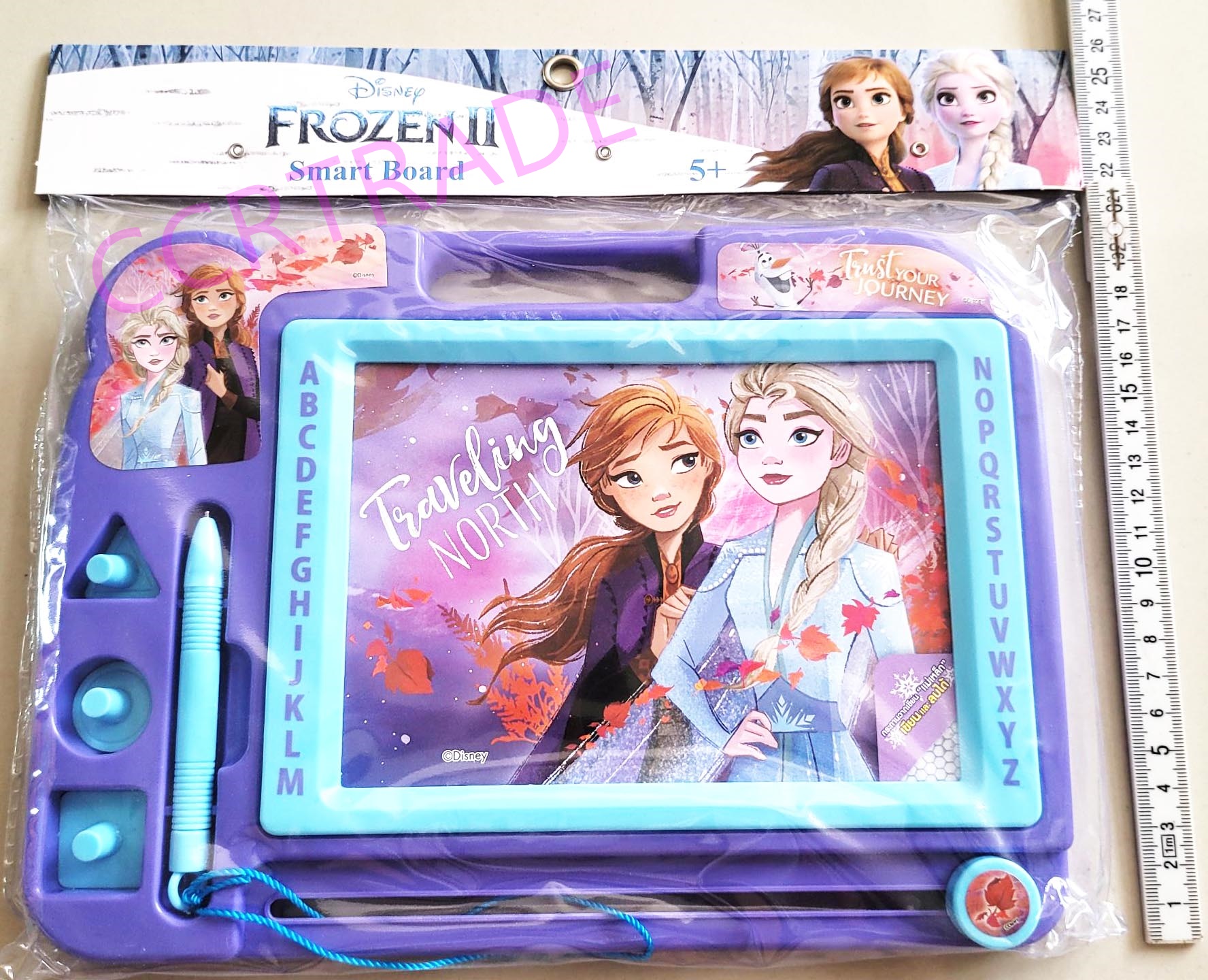 กระดานแม่เหล็กโฟรเซ่น+ตัวปั๊มถุง PVC 26.5x31 ซม.(ลิขสิทธิ์แท้)(1x3)