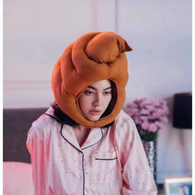 หมวกอุนจิ หมวกแฟนซี พร้อมส่ง