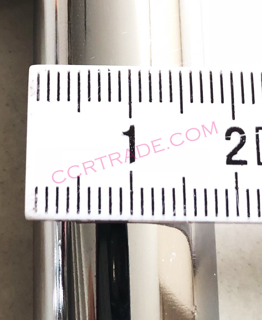 ขอแขวนเสื้อสแตนเลส 7 หัว(หนา) ยาว 40 ซม.(1x3)