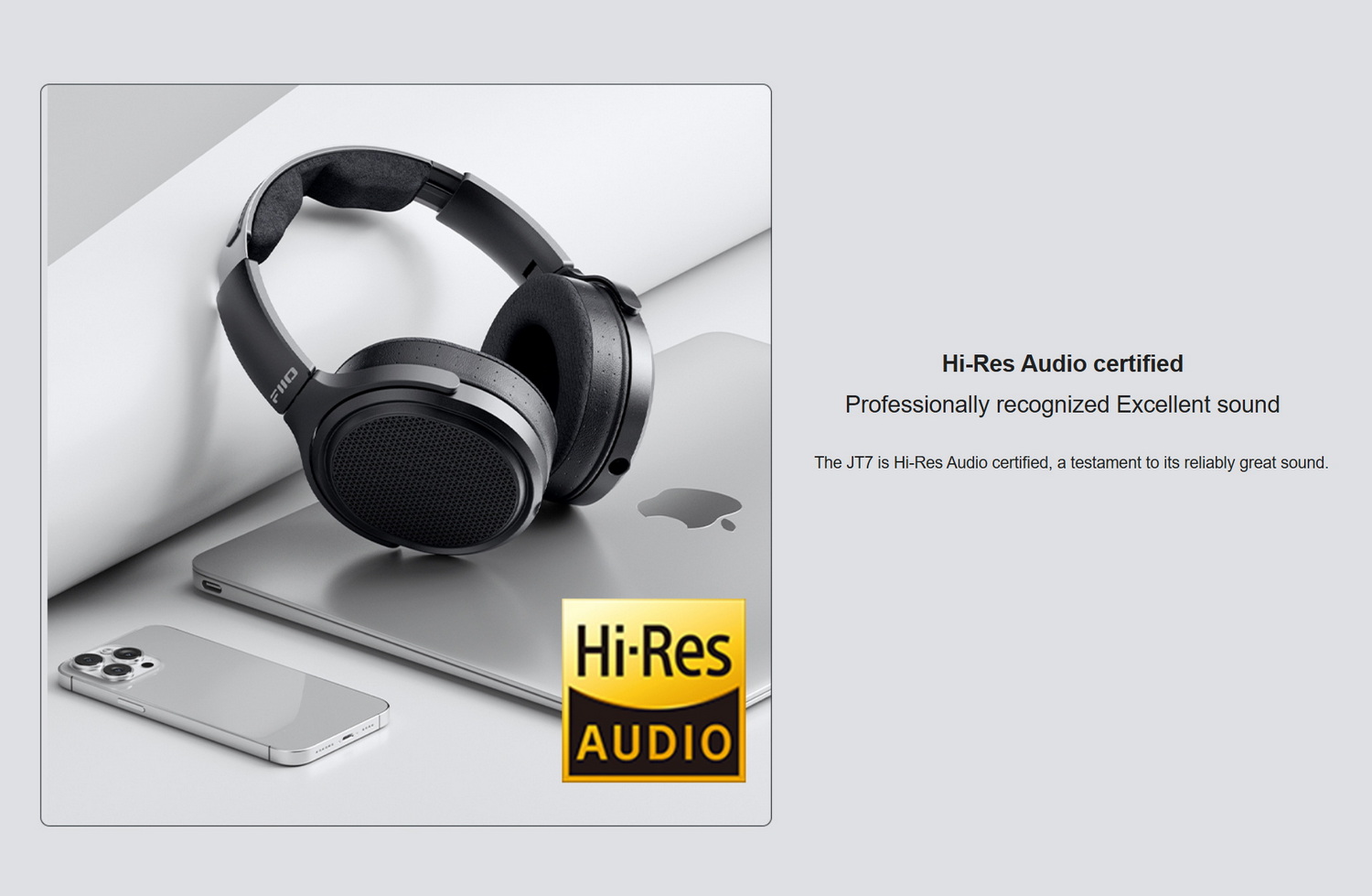 <PreOrder> FiiO JadeAudio JT7 หูฟัง Headphone ไดรเวอร์ Planar ดีไซน์เปิดหลัง รองรับ Hi-Res ประกันศูนย์ไทย